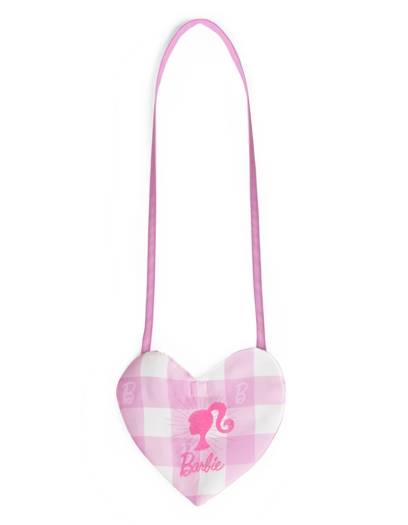 Barbie Little Girls Tank Top, Satin Skirt and Crossbody Bag 3 Piece Outfit Set