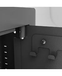 Concealed Wall Safe with Keypad & Removable Shelves for Firearms and Valuables