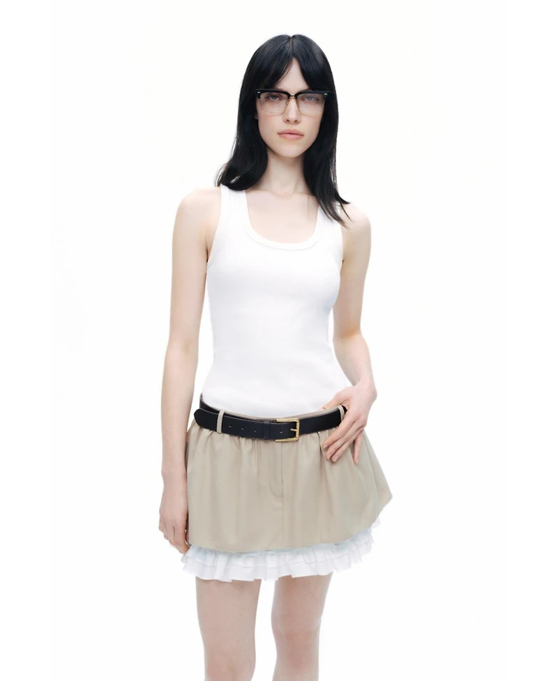 Nocturne Women's Layered Mini Skirt