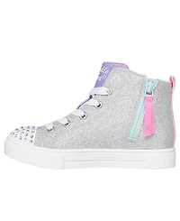 Skechers Little Girls Twinkle Toes: Twinkle Sparks - Stellar Star High-Top Light-Up Casual Sneakers from Finish Line