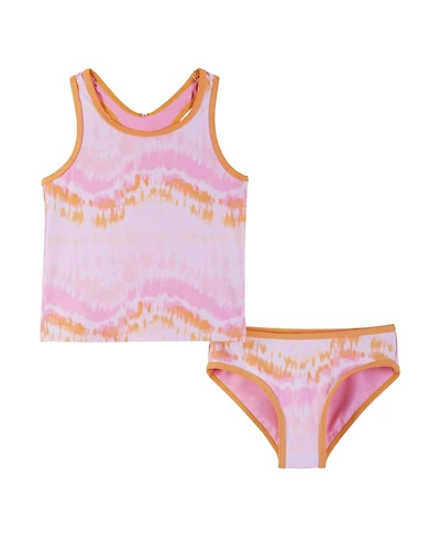 Andy & Evan Big Girls Toddler/Child Reversible Tankini Set