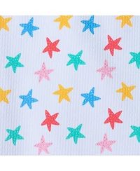 Andy & Evan Toddler Girls Toddler/Child Starfish Print Textured Swimsuit