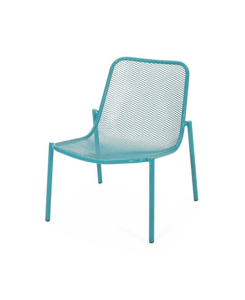 Streamdale Modern Stackable Patio Chairs with Mesh Seating (Set of 2)