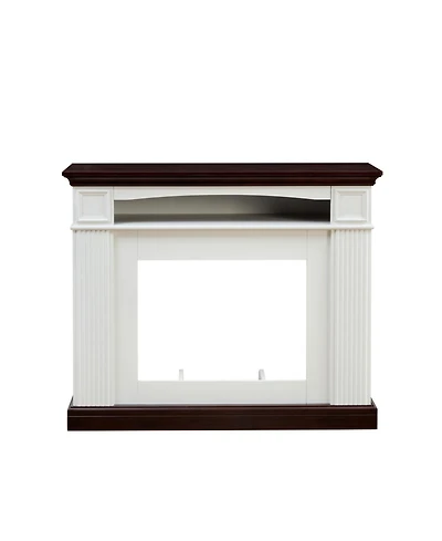Streamdale Farmhouse Fireplace Tv Stand for CDs, Remotes & More