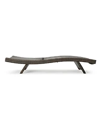 Streamdale Cozy Outdoor Chaise Lounge Set Premium Faux Rattan and Aluminum Construction for Backyard Relaxation