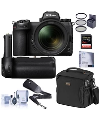Nikon Z 6II Mirrorless Camera Bundle with Nikon Mb-N11 Multi Battery Power Pack, 64GB Sd Card, Bag, Screen Protector and Accessories