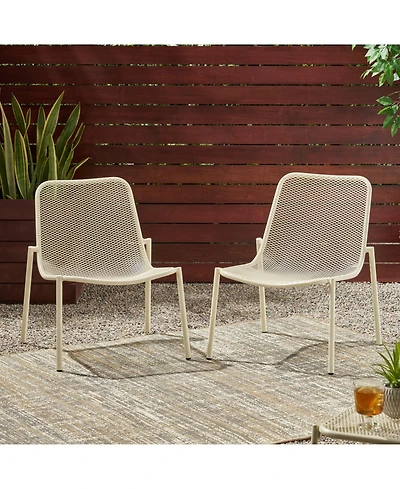 Streamdale Stackable Outdoor Chairs for Sun-Soaked Leisure Days