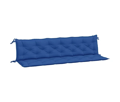 Garden Bench Cushions 2 pcs Blue 78.7"x19.7"x2.8" Oxford Fabric
