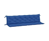 Garden Bench Cushions 2 pcs Blue 78.7"x19.7"x2.8" Oxford Fabric