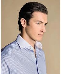 Charles Tyrwhitt Men's Slim-Fit Stripe Dress Shirt