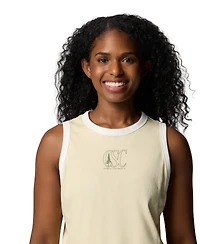 Columbia Women's Rolling Bend Graphic Ringer Tank Top