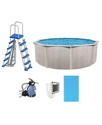 Aquarian Phoenix 15ft x 52in Above Ground Swimming Pool Kit & Pump & Ladder Kit