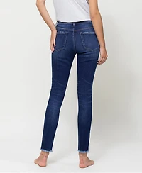 Vervet Women's Mid Rise Ankle Skinny Jeans