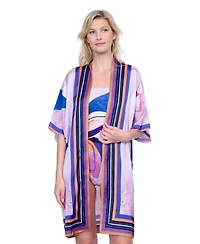 Paradiso Robe with Flutter Sleeves and Tie