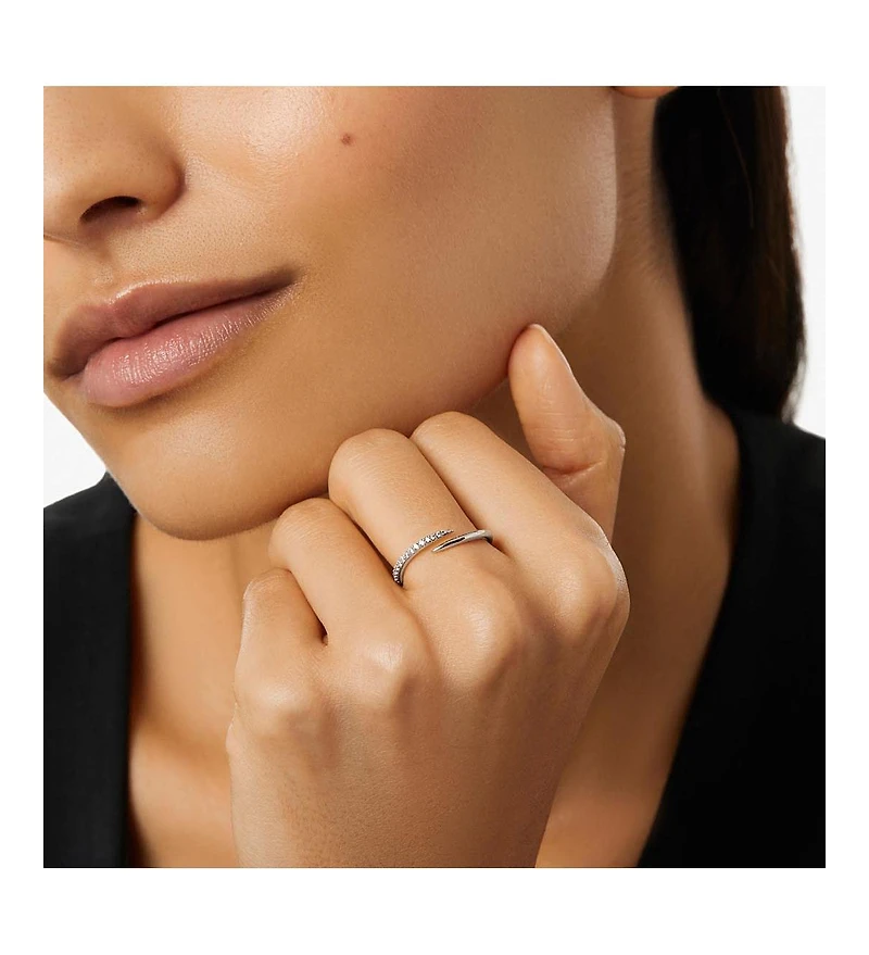 Ana Luisa Bypass Ring - Oren Silver