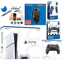 Sony Playstation 5 Slim Disc Bundle with