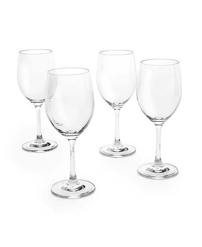 Godinger Veneto White Wine Glasses, Set of 4