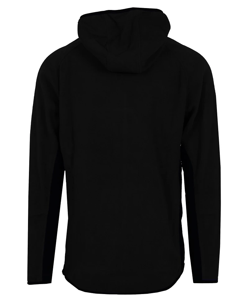 Galaxy By Harvic Men's Polar Fleece Tech Zip Hoodie