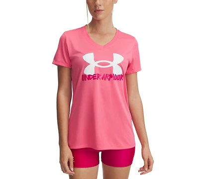 Under Armour Women's Ua Tech Marker Short-Sleeve Tee