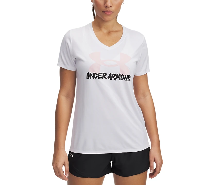 Under Armour Women's Ua Tech Marker Short-Sleeve Tee