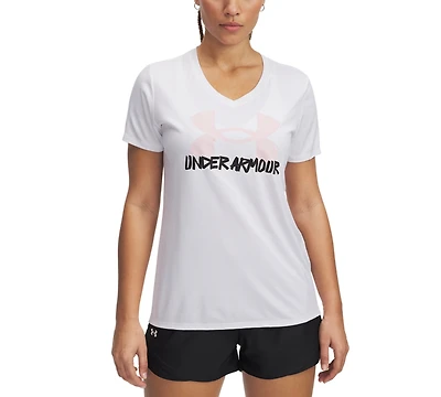 Under Armour Women's Ua Tech Marker Short-Sleeve Tee