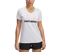 Under Armour Women's Ua Tech Marker Short-Sleeve Tee