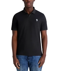 Karl Lagerfeld Paris Men's Regular-Fit Head Pique Polo Shirt