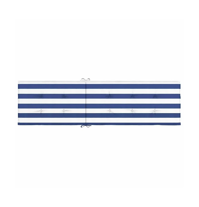 Deck Chair Cushion Blue&White Stripe Oxford Fabric