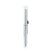In-Ground Parasol Base for 1.6"-2" Pole Silver Aluminum
