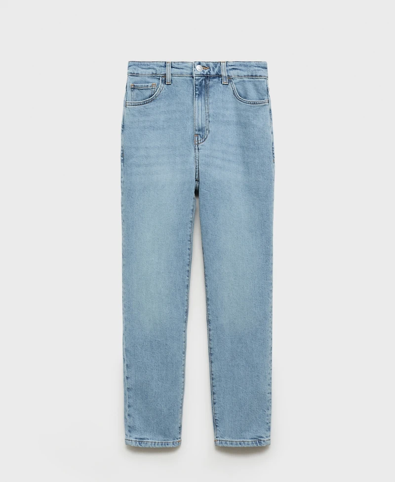 Mango Women's Claudia Slim-Fit Cropped Jeans
