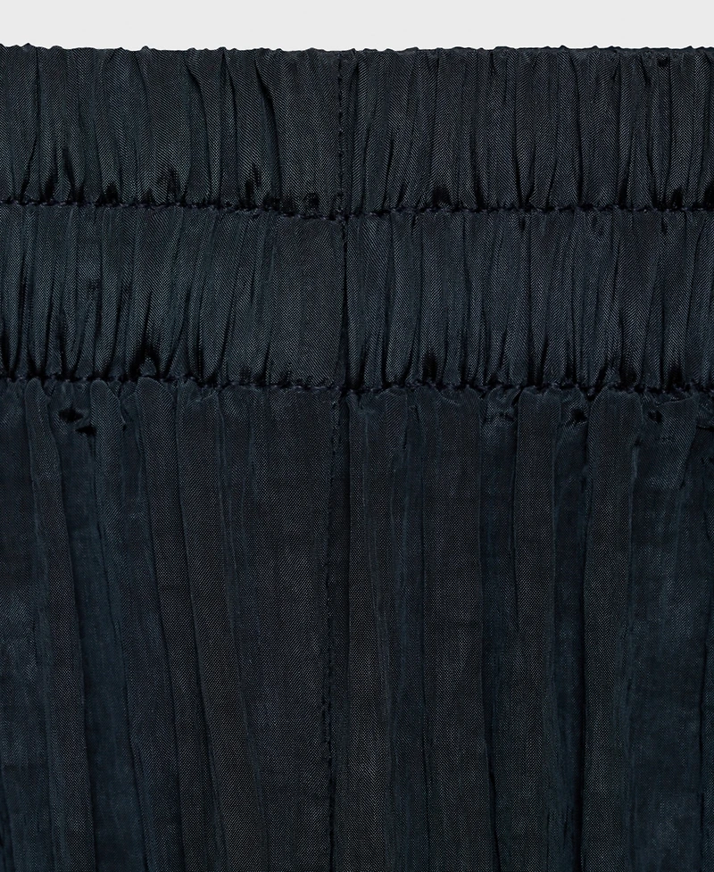 Mango Women's Pleated Straight Trousers