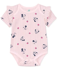 Disney Baby Girls Minnie Mouse Bodysuits & Pants, 5 Piece Set