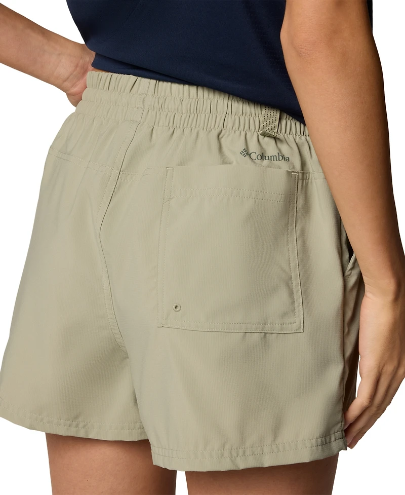 Columbia Women's Mid Rise Blue Vista Hill Shorts
