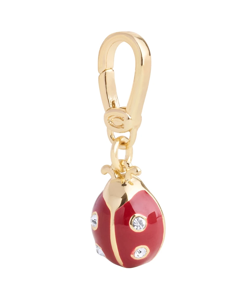 Coach Faux Stone Collectible Signature Ladybug Charms