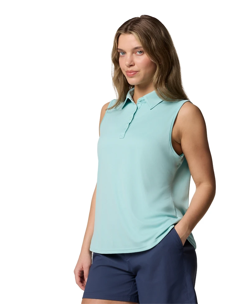 Columbia Women's Cedar Coast Sleeveless Polo Top
