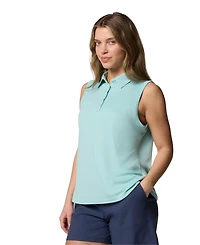 Columbia Women's Cedar Coast Sleeveless Polo Top
