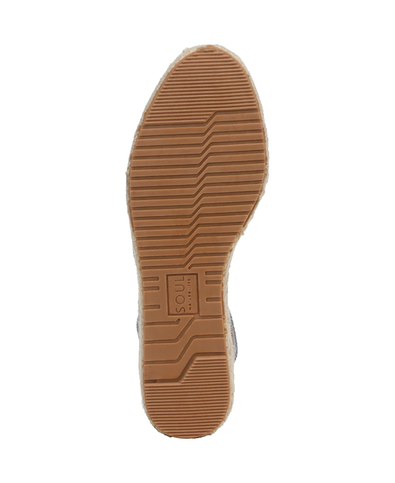Soul Naturalizer Women's Wren Ankle-Strap Wedge Espadrilles