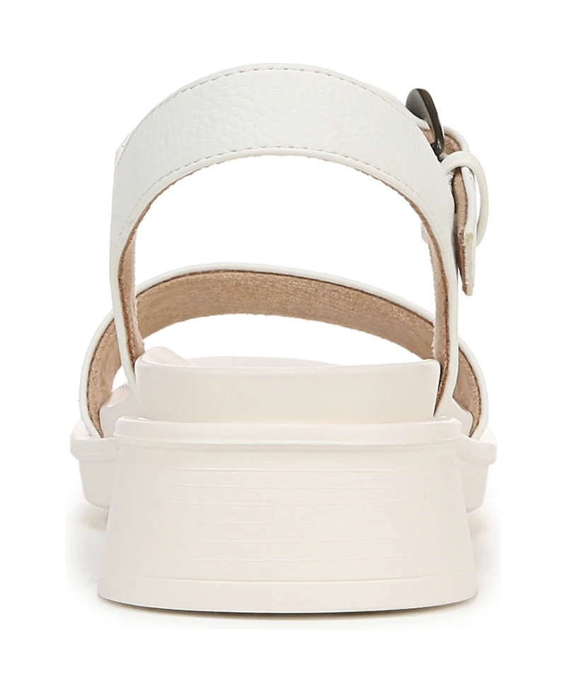 Soul Naturalizer Women's Emma Block Heel Footbed Flat Sandals