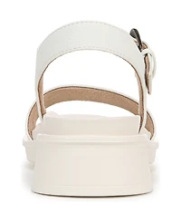 Soul Naturalizer Women's Emma Block Heel Footbed Flat Sandals