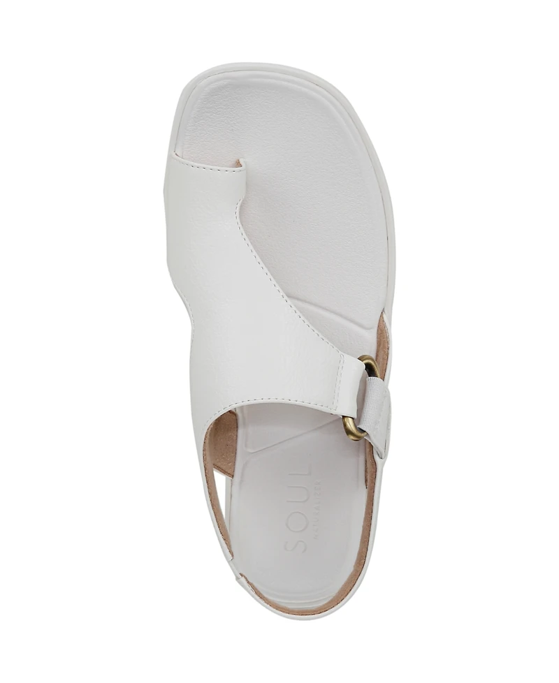 Soul Naturalizer Women's Freya Toe Loop Footbed Slingback Sandals