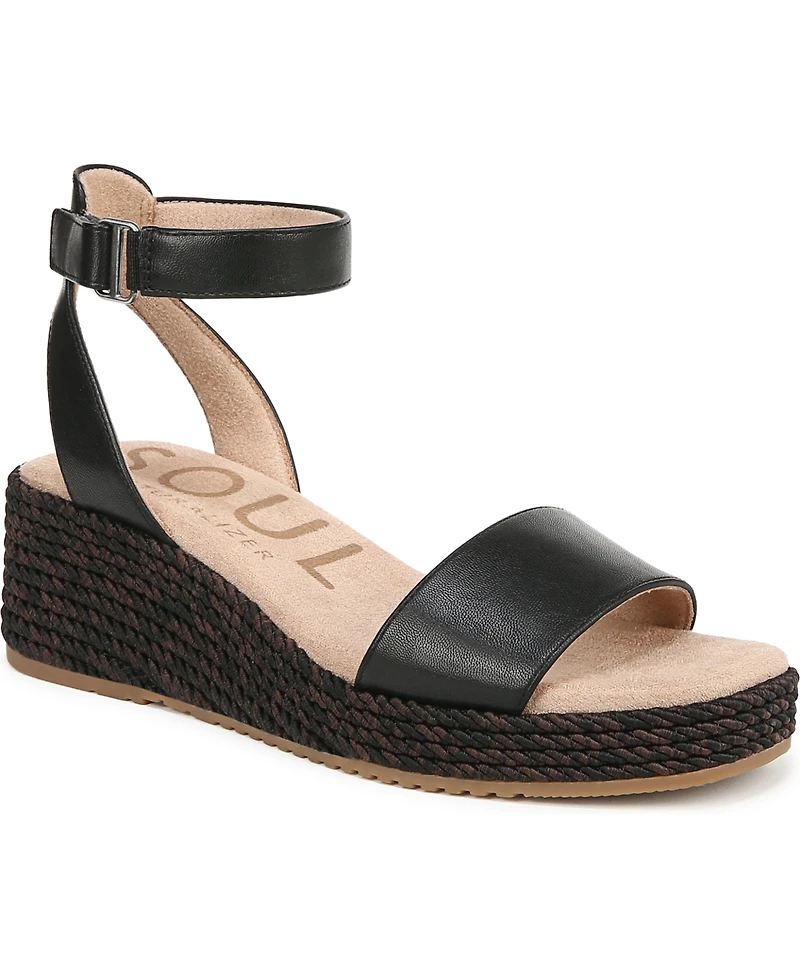 Soul Naturalizer Women's Gloria Espadrille Wedge Sandals