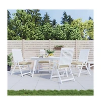 Pallet Cushions pcs Beige 19.7"x19.7"x2.8" Oxford Fabric