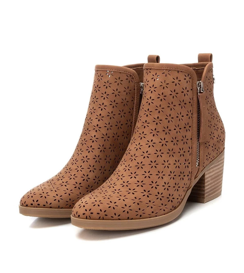 Refresh Women's Fashion Booties with Side Zipper by Xti