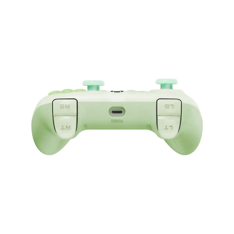 8Bitdo Ultimate Mini Wired Controller with Rgb Ring, Hall Effect Joysticks and Triggers for Xbox, Windows - Translucent