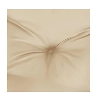 Garden Bench Cushions 2 pcs Beige 59.1"x19.7"x2.8" Oxford Fabric