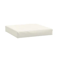 Pallet Cushion Melange Cream 23.6"x23.6"x3.7" Fabric
