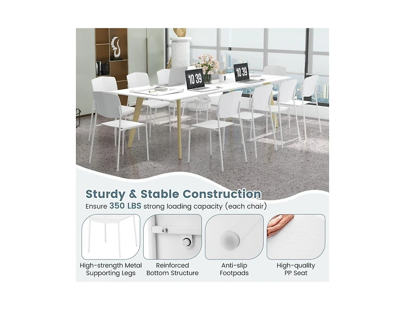 Modern Dining Chair Set of 2 Sleek and Durable Seating for Dining Room or Kitchen