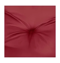 Garden Bench Cushions 2 pcs Wine Red 39.4"x19.7"x2.8" Oxford Fabric