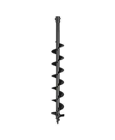 Yescom 4" Earth Auger Drill Bit Bulb Planter Tool for Planting Flower Fence Post Umbrella Hole Digger Gardening Project