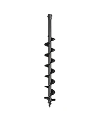 Yescom 4" Earth Auger Drill Bit Bulb Planter Tool for Planting Flower Fence Post Umbrella Hole Digger Gardening Project